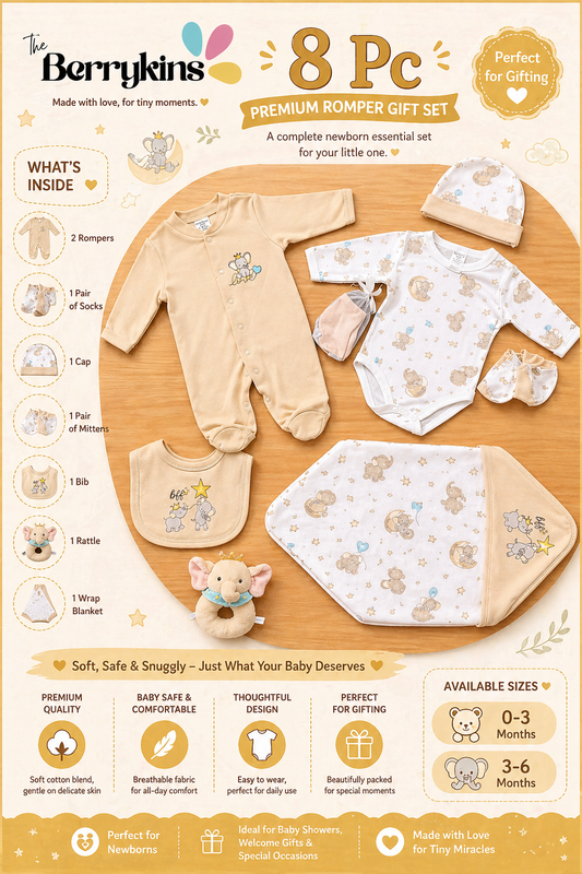 8-Pc New Born Gift Set