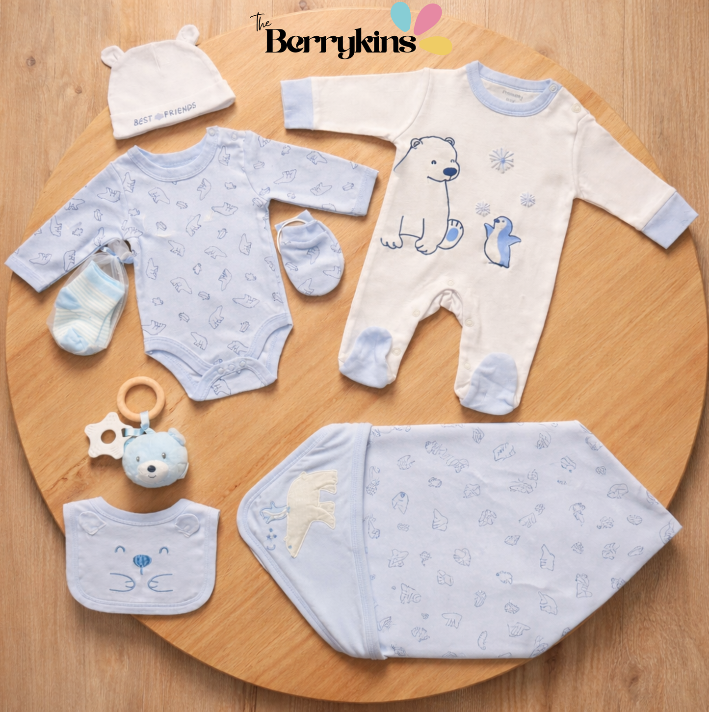 8 Pc New Born Gift Set