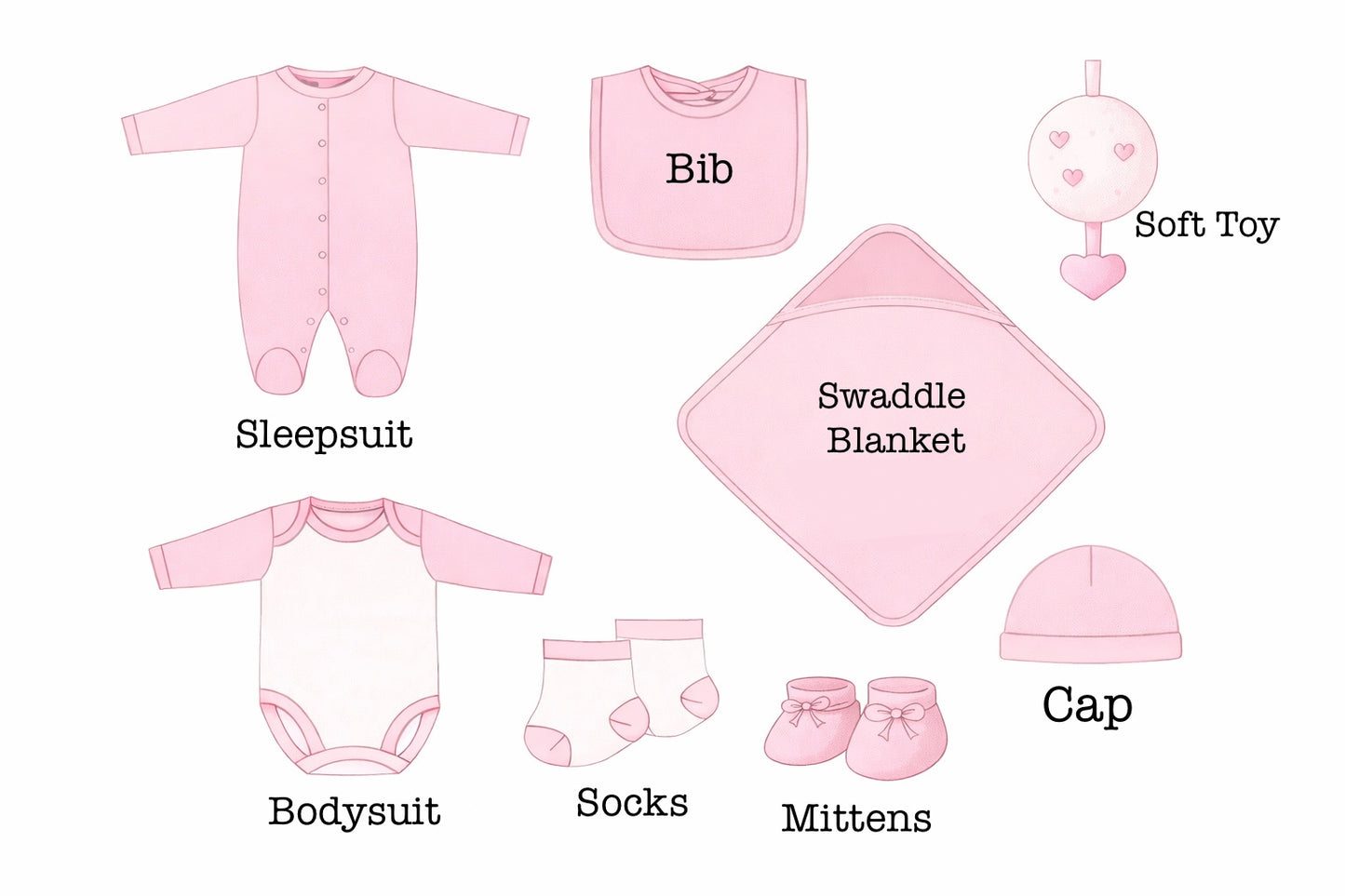 8-Pc New Born Gift Set